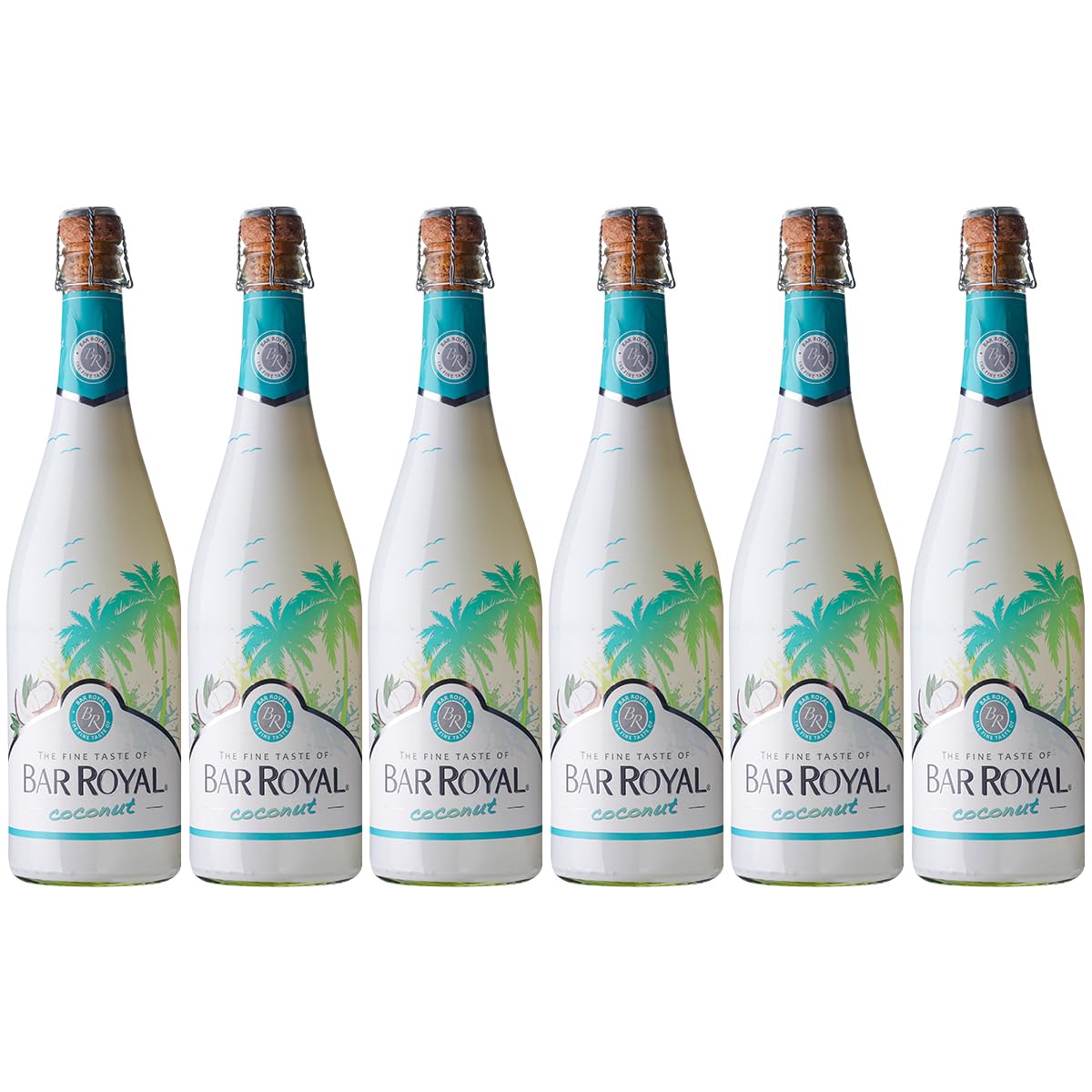 Amazon.co.jp: バーロワイヤル ココナッツ 750ml × 6本ドイツ 甘口